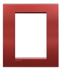BTicino LNA4826RK LivingLight Abdeck- rahmen für Kompaktinstallation 3+3M Brick