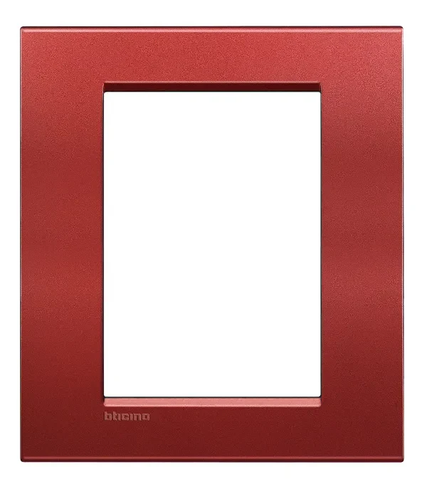 BTicino LNA4826RK LivingLight Abdeck- rahmen für Kompaktinstallation 3+3M Brick