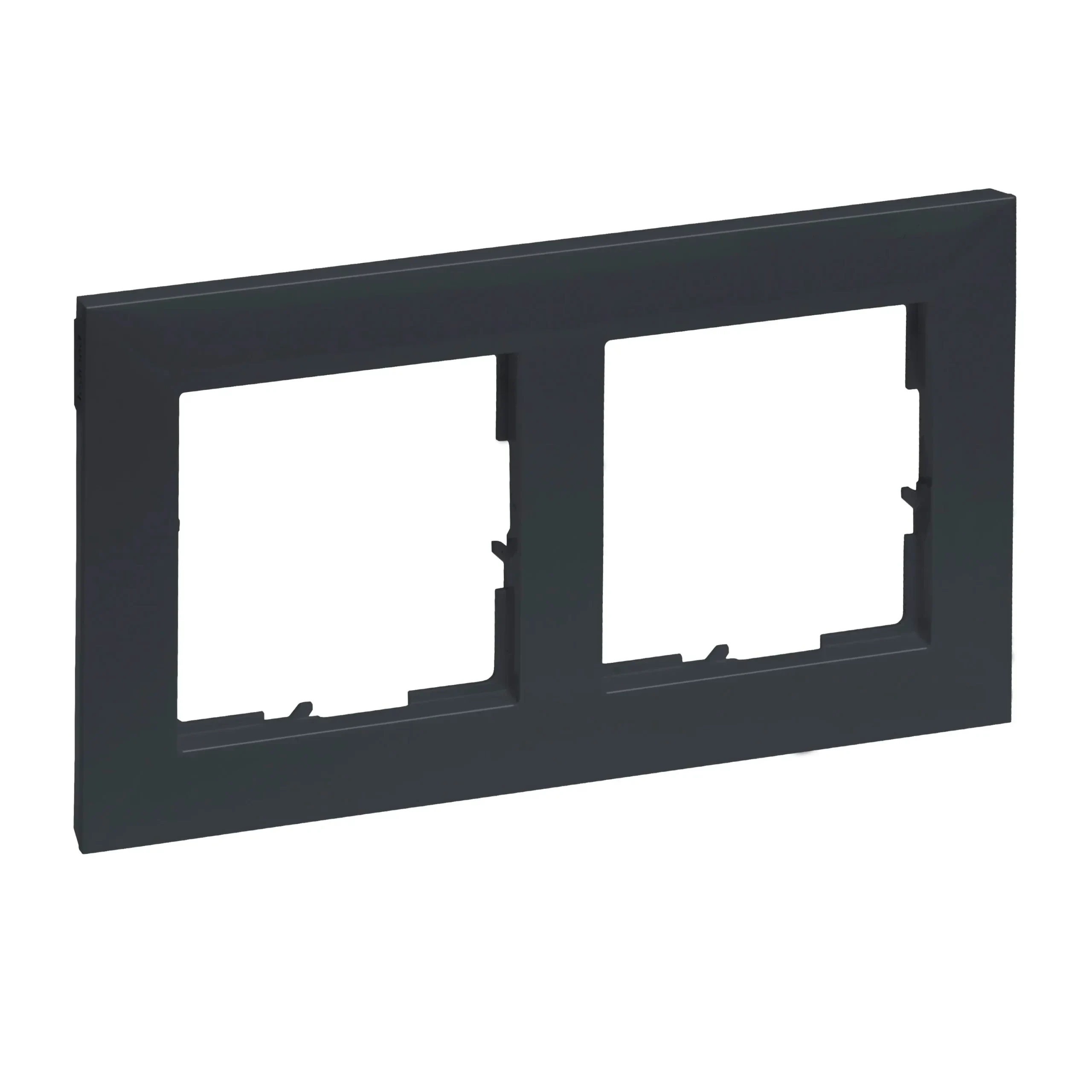 Legrand Legrand 765472 SEANO 2-fach Rahmen in der Farbausführung Anthrazit lackiert