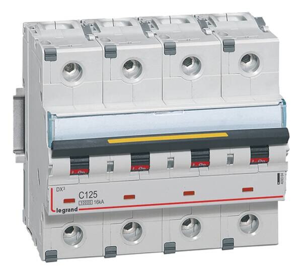 Legrand Legrand 409364 DX3 LS-Schalter C 125A 4-polig 10kA 400VAC 6TE