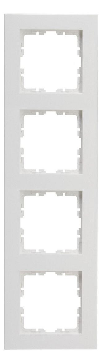 Kopp Kopp 407132005 HK07 PURE-Abdeckrahmen 4-fach Farbe:arktisweiß matt