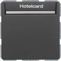 Berker Relais-Schalter Hotelcard anthrazit samt 16406096