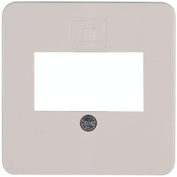 Kopp Kopp 345901189 TAE-Abdeckung M2,5x12mm für TAE-Anschlussdose Europa creme-weiß