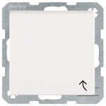Berker 6765771909 Erdst Steck KLPD SLK S 1 IP44 polar weiß matt