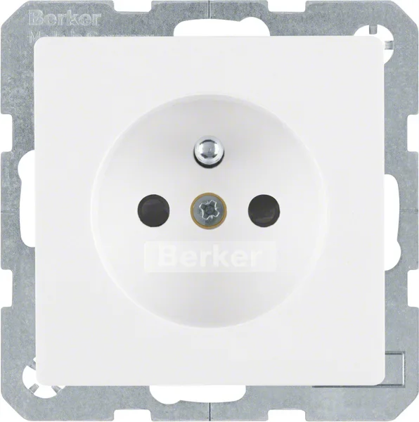 Berker Berker Steckdose mit Schutzkontakt Q.1 po 6765766089