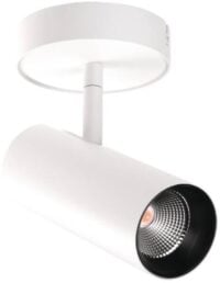 SG LEUCHTEN LED-Deckenanbauleuchte 17W TUBE MINI 320690 2700K 830lm weiß Konverter