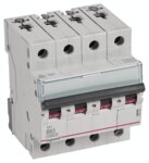 Legrand 404160 TX3 LS-Schalter B 63A 4-polig 10kA 400VAC 4TE