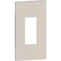 BTicino KM07M2 LivingNow 2M Abdeckung für RJ11- und RJ45-Einsätze Sand