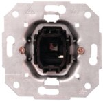 Kopp 504400001 Unterputz Taster (Wechsler) Sockel ohne Abdeckung 10AX 250V