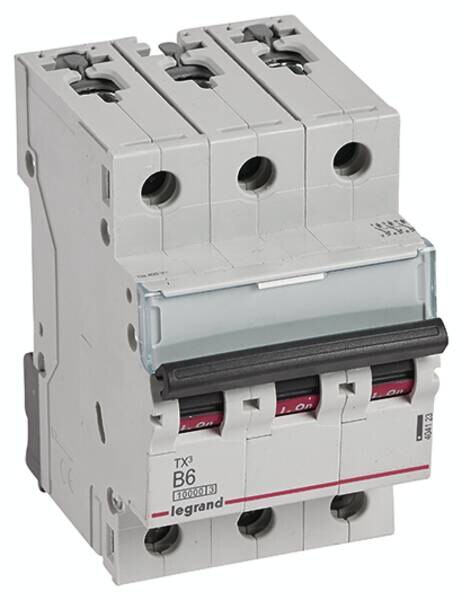 Legrand Legrand 404123 TX3 LS-Schalter B 6A 3-polig 10kA 400VAC 3TE