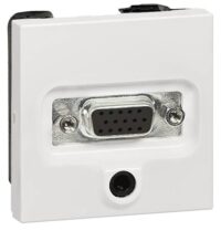 Legrand 078774 HD15+Jack 3,5mm Anschlusseinheit (SK) Mosaic