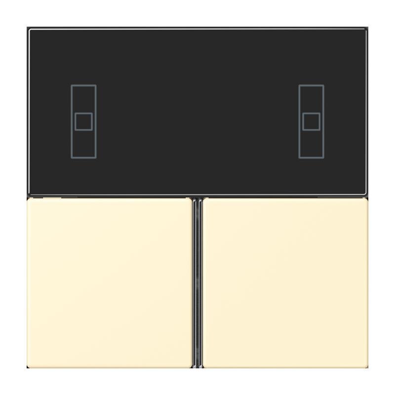 Jung Jung LC4093TSA201 KNX Tastensatz für Komfortregler LC32001