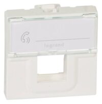 Legrand 078604 Abdeckung Keystone RJ45 Mosaic weiß