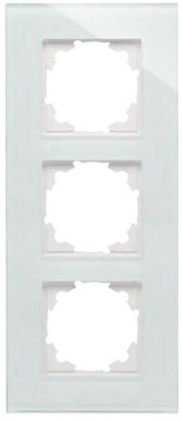 Kopp Kopp 405508017 Glas-Abdeckrahmen 3-fach Athenis mint