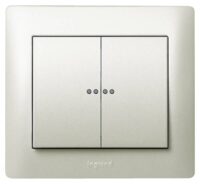 Legrand 771579 Wippe mit eingesetztem Fenster perlmutt