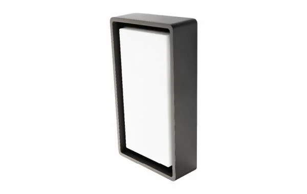 SG Leuchten SG LEUCHTEN LED-Sensorleuchte 8W 4000K FRAME 605592 730lm graphit Konverter
