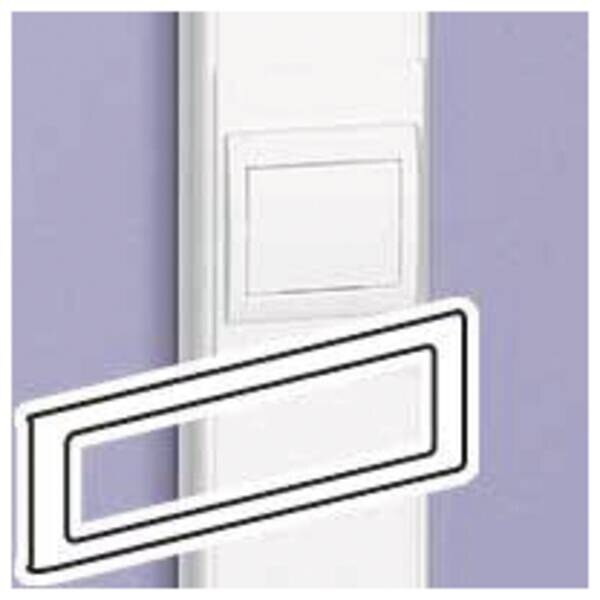 Legrand Legrand 010944 DLPe Schnapprahmen für Schalter 4-fach 130mm