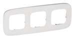 Legrand 755543 Rahmen 3-fach Valena Allure Weiß Glass Echtglas