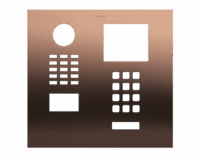 DoorBird D2101IKH Frontblende – Bronze-Optik (PVD)