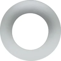 BEG Brück Electronic Abdeckring Edelstahl-Optik 92237