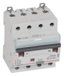 Legrand 411244 DX3 Fi/LS-Schalter C 16A 4-polig 6kA 30mA Typ F 400VAC 4TE