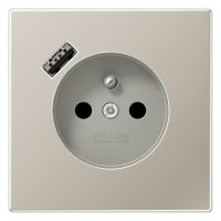 Jung ES1520F-18A Steckdose Frz/Belg m.USB Typ A