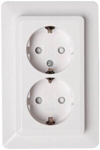 Kopp 927713009 Steckdose2-fach KiSi HK02arkt