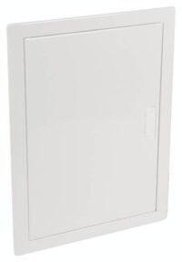Legrand 001437 Metalltür mit Geräteträger Signalweiß für UP-Vert. Ekinoxe 24+4M 1R