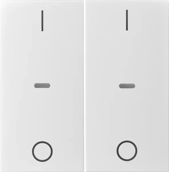 Berker Berker Abdeckung Tastsensor-Modul 2-fach weiß 80962382