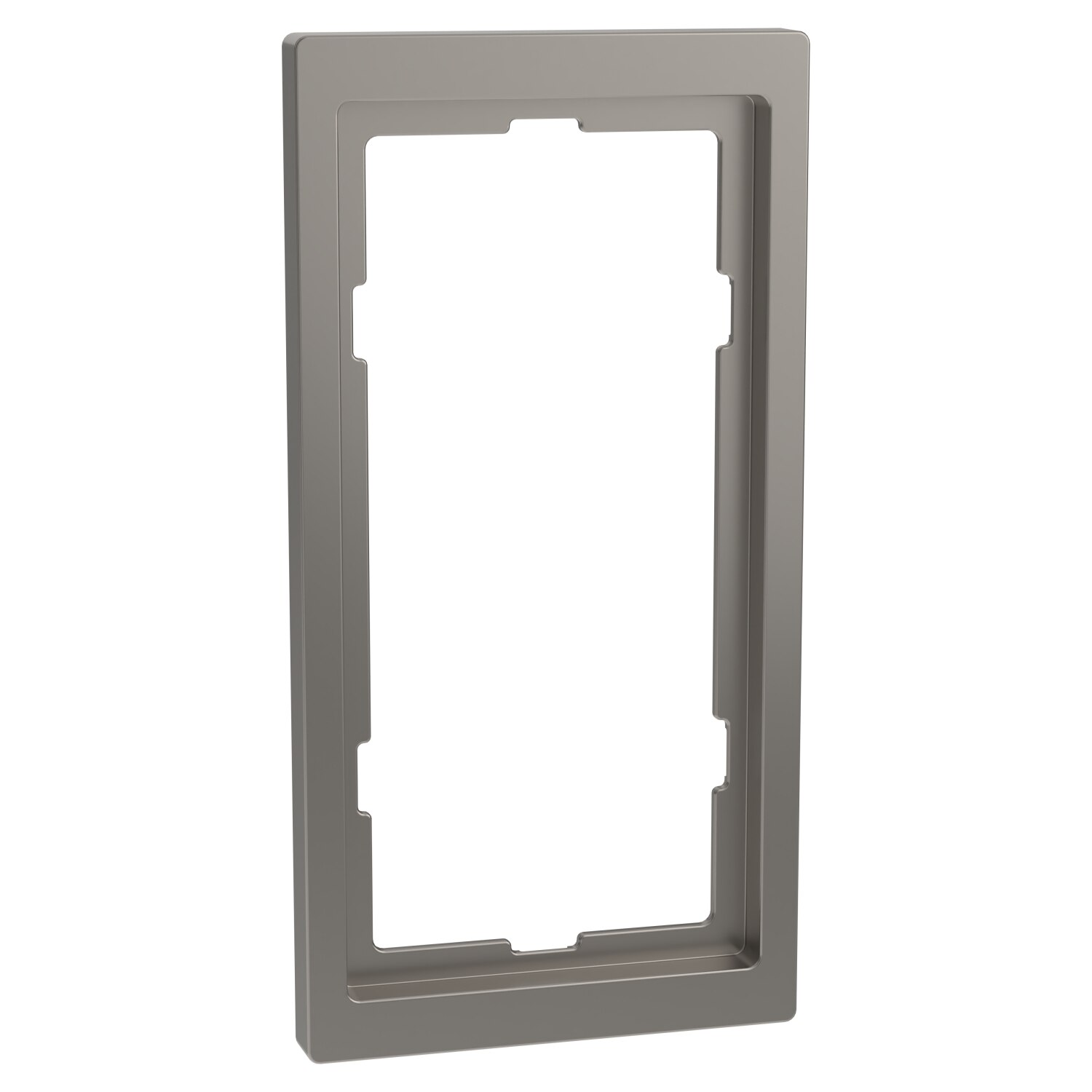 Merten Mert MEG 4025-6550 D-Life Rahmen 2-fach für Rasiersteckdose Nickelmetallic