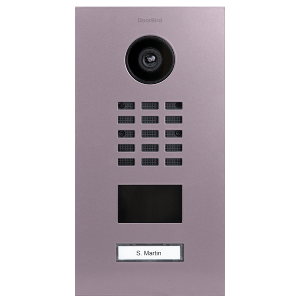 Doorbird DoorBird D2101V IP Video Türsprechanlage – RAL 4009