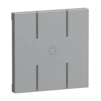 Legrand 765716 Seano 2-modulige Tastenabdeckung MyHome mit Symbol "Licht"