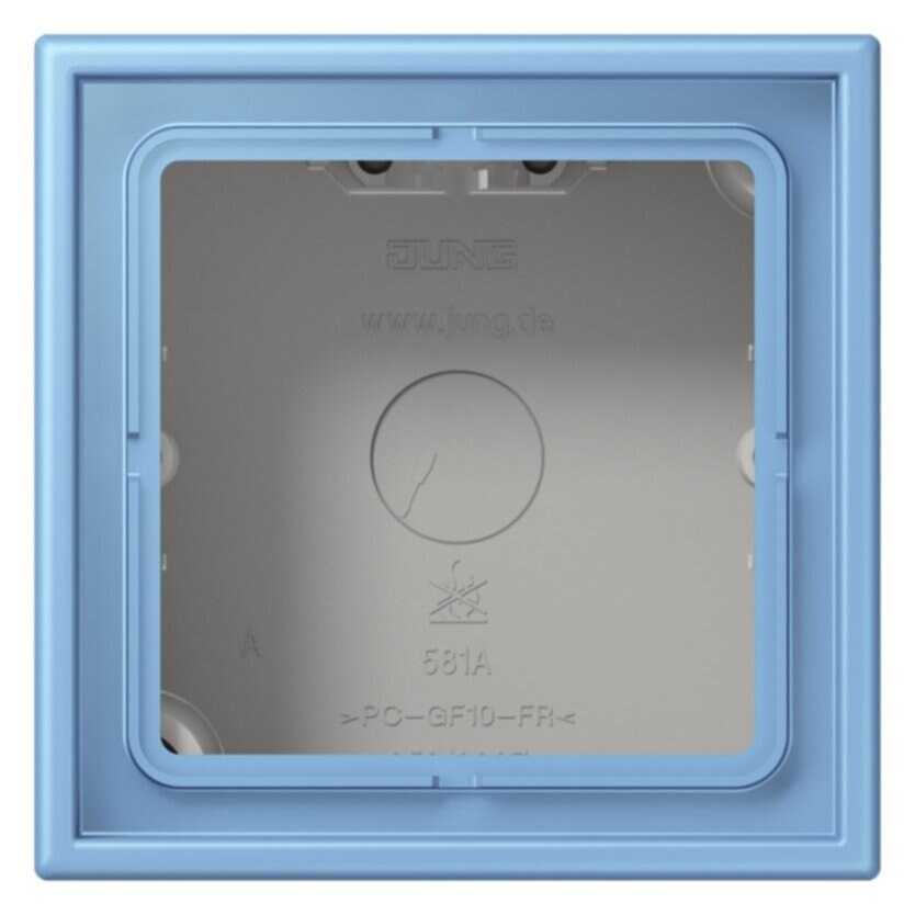 Jung Jung LC 581 A 256 AP-Kappe 1-fach Duroplast lackiert Serie LS bleu céruléen 59