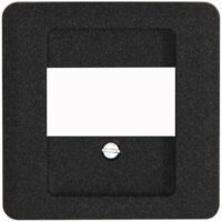 Kopp 358115007 Telefon-Abdeckung TAE Milano anthrazit