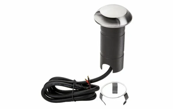 SG Leuchten SG LEUCHTEN LED-Bodeneinbauleuchte 3W LUNA 630013 3000K 16lm 24V IP67 Konverter