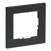 Legrand 765481 SEANO+1-fach Rahmen in der Farbausführung Anthrazit lackiert