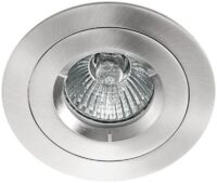 SG LEUCHTEN Einbaustrahler 35W dimmbar HV si POLAR 997962 weiß GU10 si matt Aluminium IP65