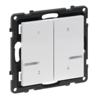 Legrand 765635 Seano with Netatmo Szenentaster 4-fach Ultraweiß