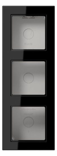 Jung A5583BFASW Aufputzkappe 3f A schwarz