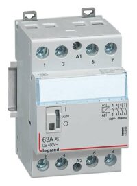 Legrand 412563 CX3 Schütz brummfrei 230V 63A 4S mit Handschalter