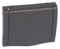 Legrand 771222 Abdeckung Schuko Steckdose. Berührungsschutz Klappdeckel. Galea dark bronze