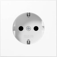 Jung SCHUKO-Steckdose 16A 250V mit Berührungsschutz LS 1520 NKI WW