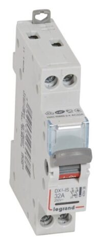 Legrand 406438 DX3 Lasttrennschalter 2-polig 32A 400VAC beleuchtet Kategorie AC-22A