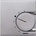 Merten Zentralplatte alu für Raumther Einsatz 536260