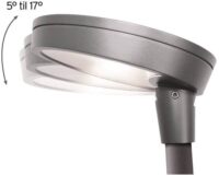 SG LEUCHTEN LED-Aufsatzleuchte 32W 60mm CIRCLED 8246086408 4000K 3800lm grau Konverter