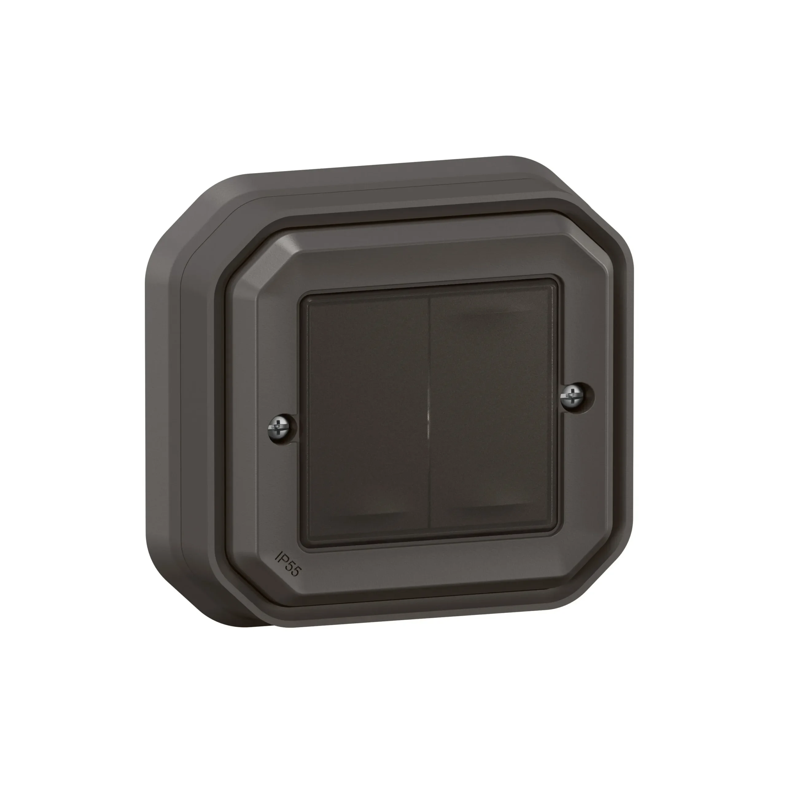 Legrand Legrand 069836L PlexoNew with Netatmo Wandsender Licht 2-fach Anthrazit