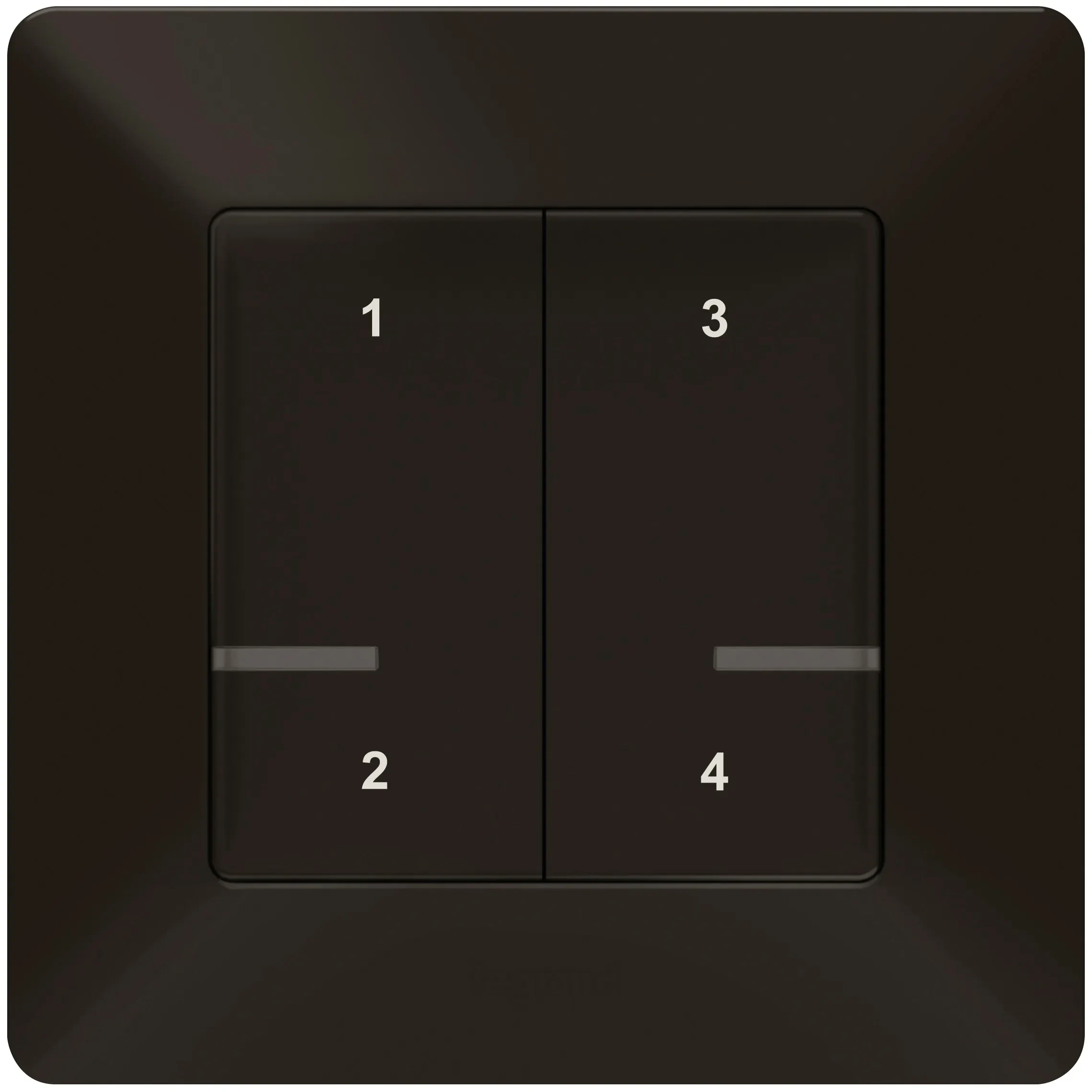 Legrand Legrand 756368 Szenentaster 4-fach Valena Life with Netatmo schwarz