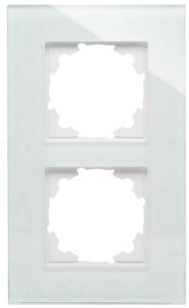 Kopp Kopp 405408014 Glas-Abdeckrahmen 2-fach Athenis mint