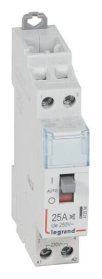 Legrand 412558 CX3 Schütz brummfrei 230V 25A 2S mit Handschalter
