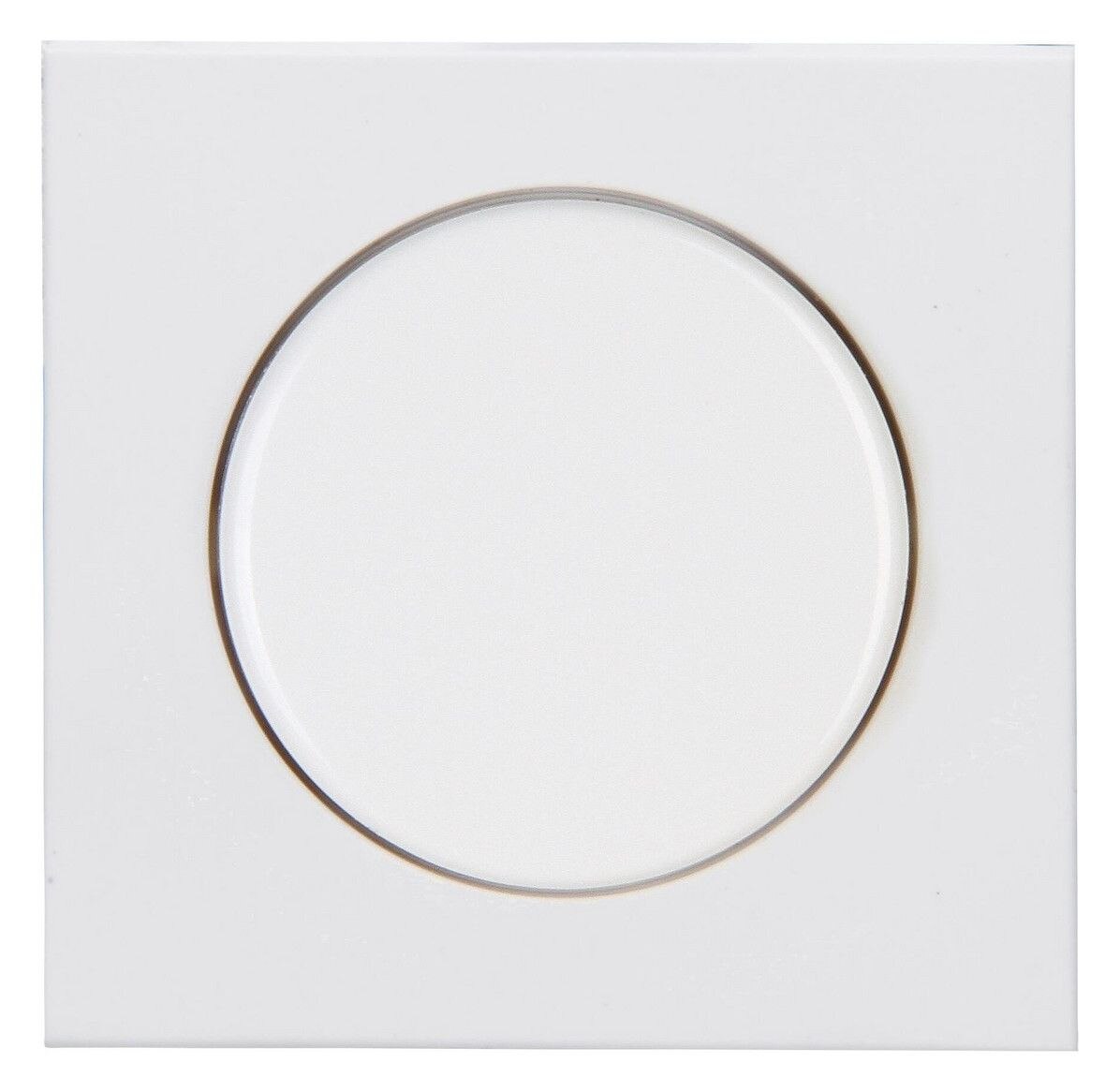 Kopp Kopp 490632185 ATHENIS-Dimmer-Abdeckung für Druck-Wechseldimmer Farbe:arktisweiß m